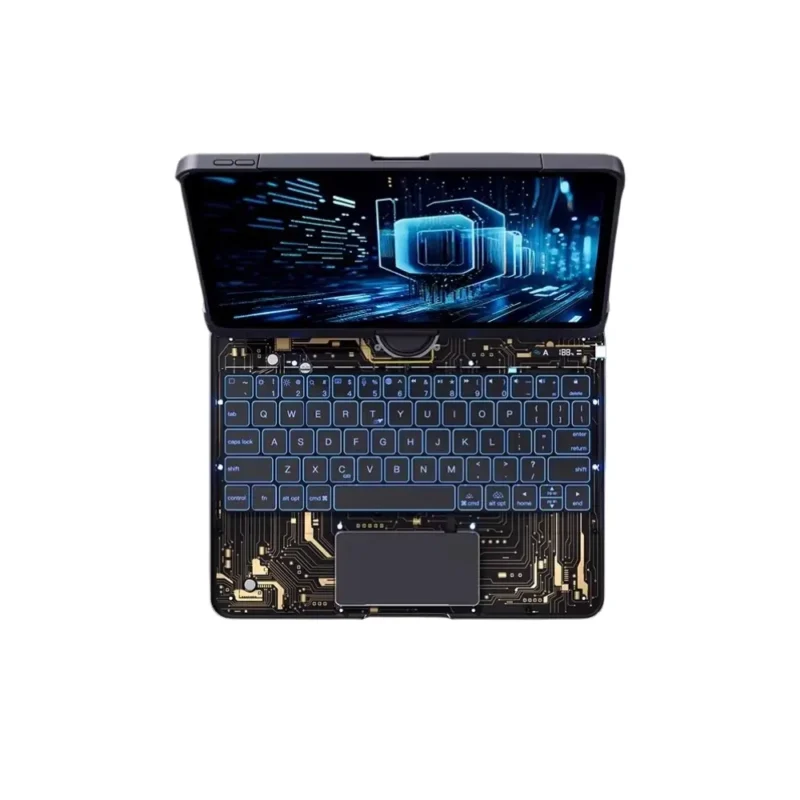 ifacetech magic keyboard for ipad air pro clear black