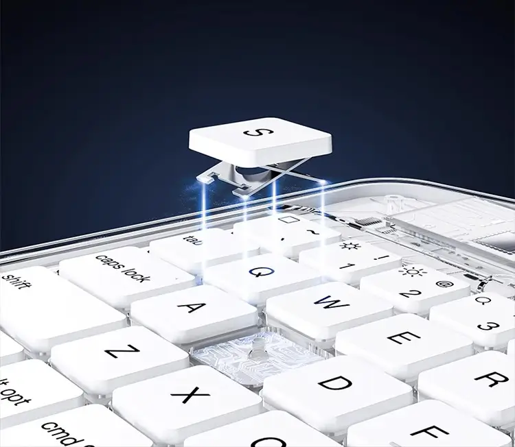 ifacetech magic keyboard for ipad air pro scissor switch keys