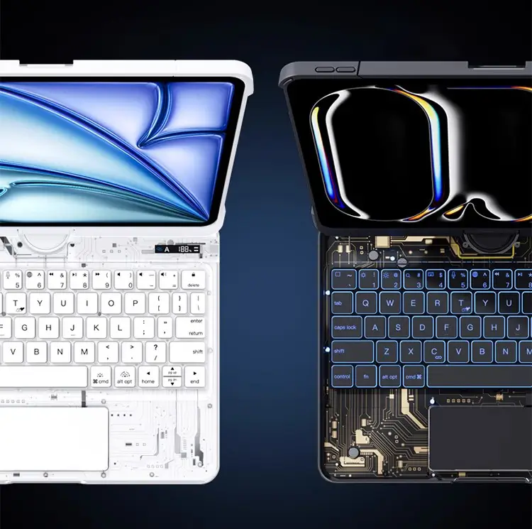 ifacetech magic keyboard for ipad air pro two color